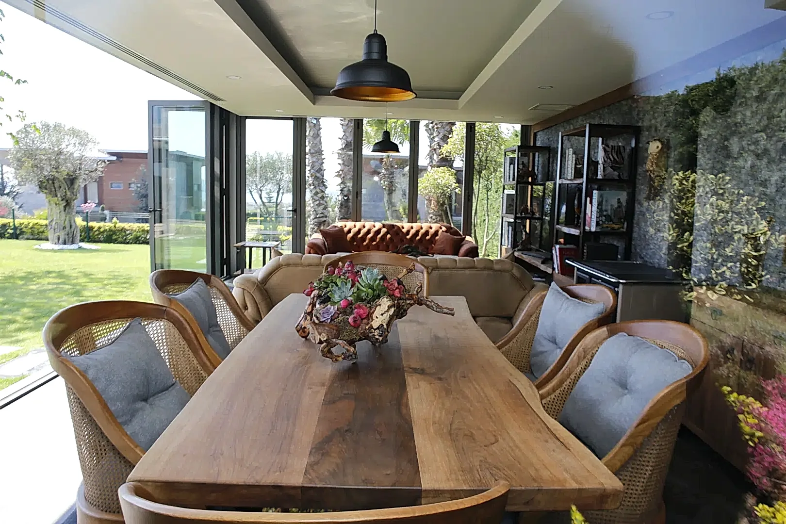 Kış Bahçesi Dekorasyonu