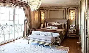 Villa Yatak Odası Dekorasyonu