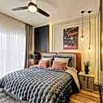 Modern yatak odası dekorasyonu